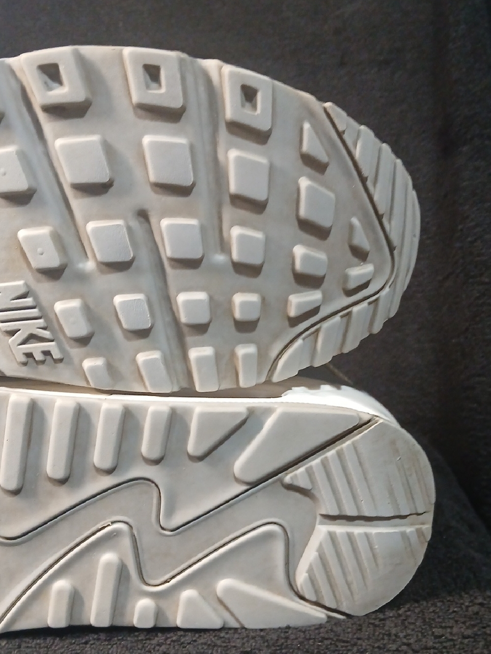 Nike Air Max '90   "WOLF GREY"   All Leather , Mens Size-12 - Picture 12 of 12